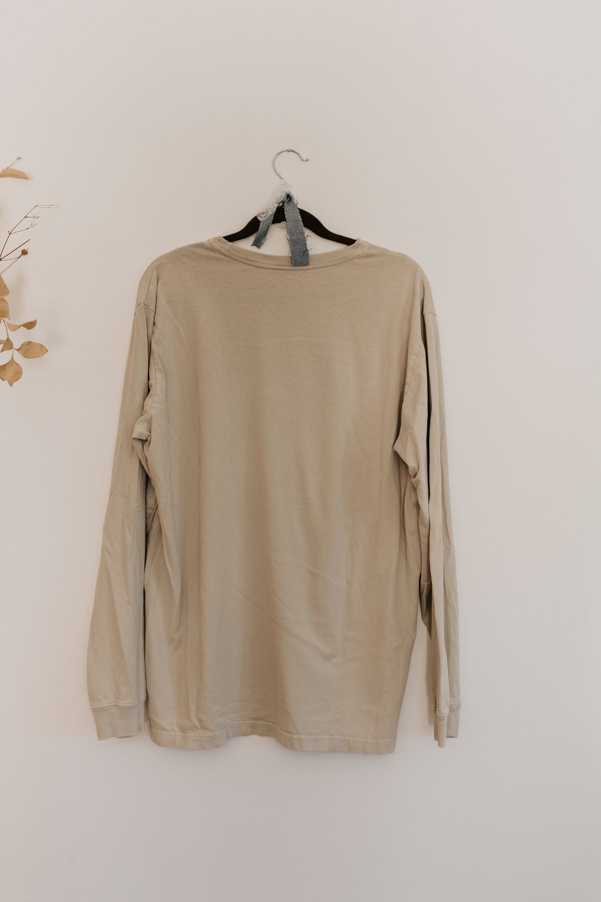 Goose Patched Cream Long Sleeve