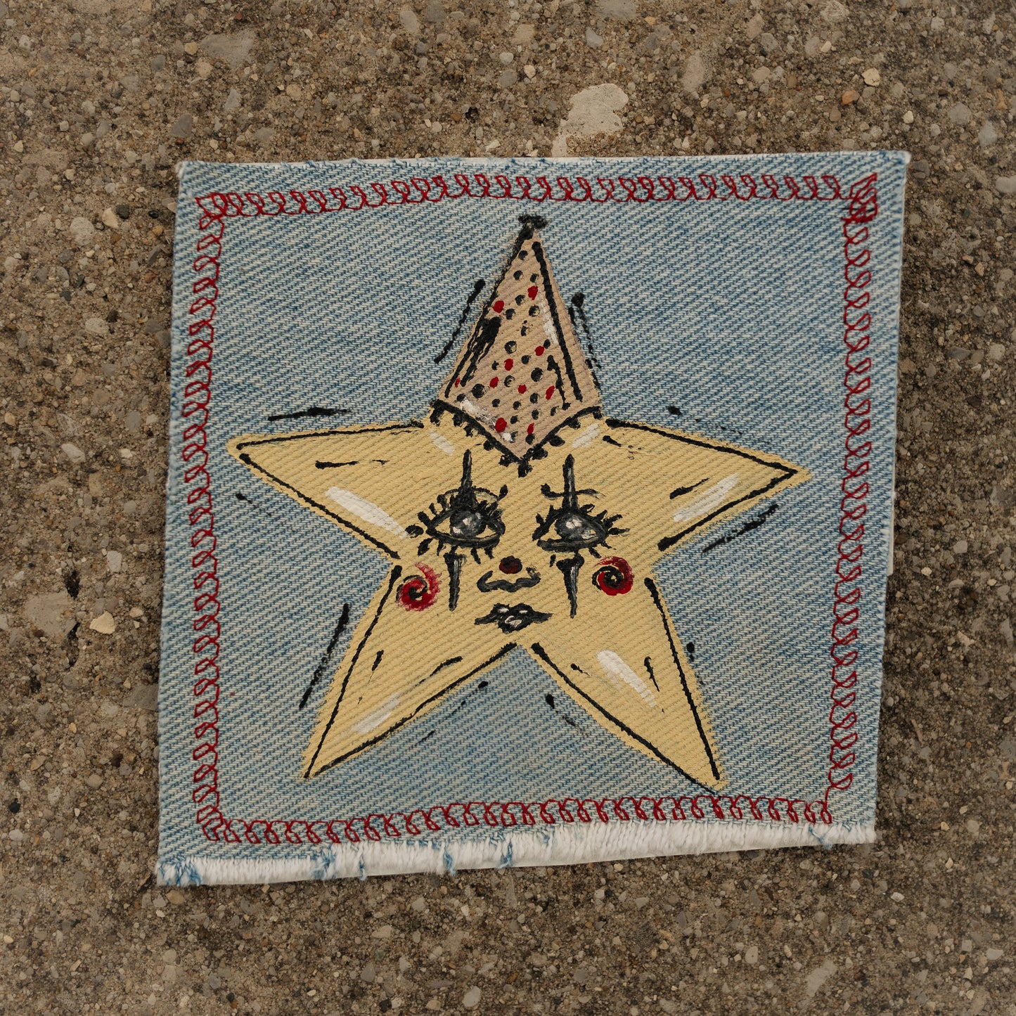 Clown Star Patch