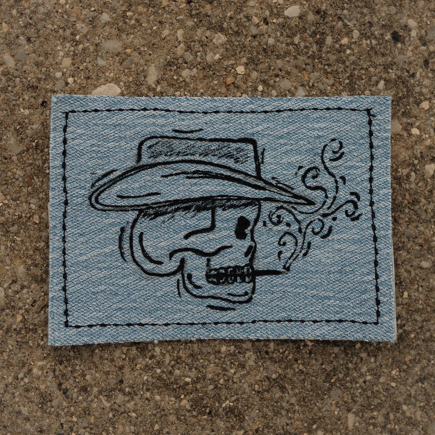 Cowboy Skull Patch