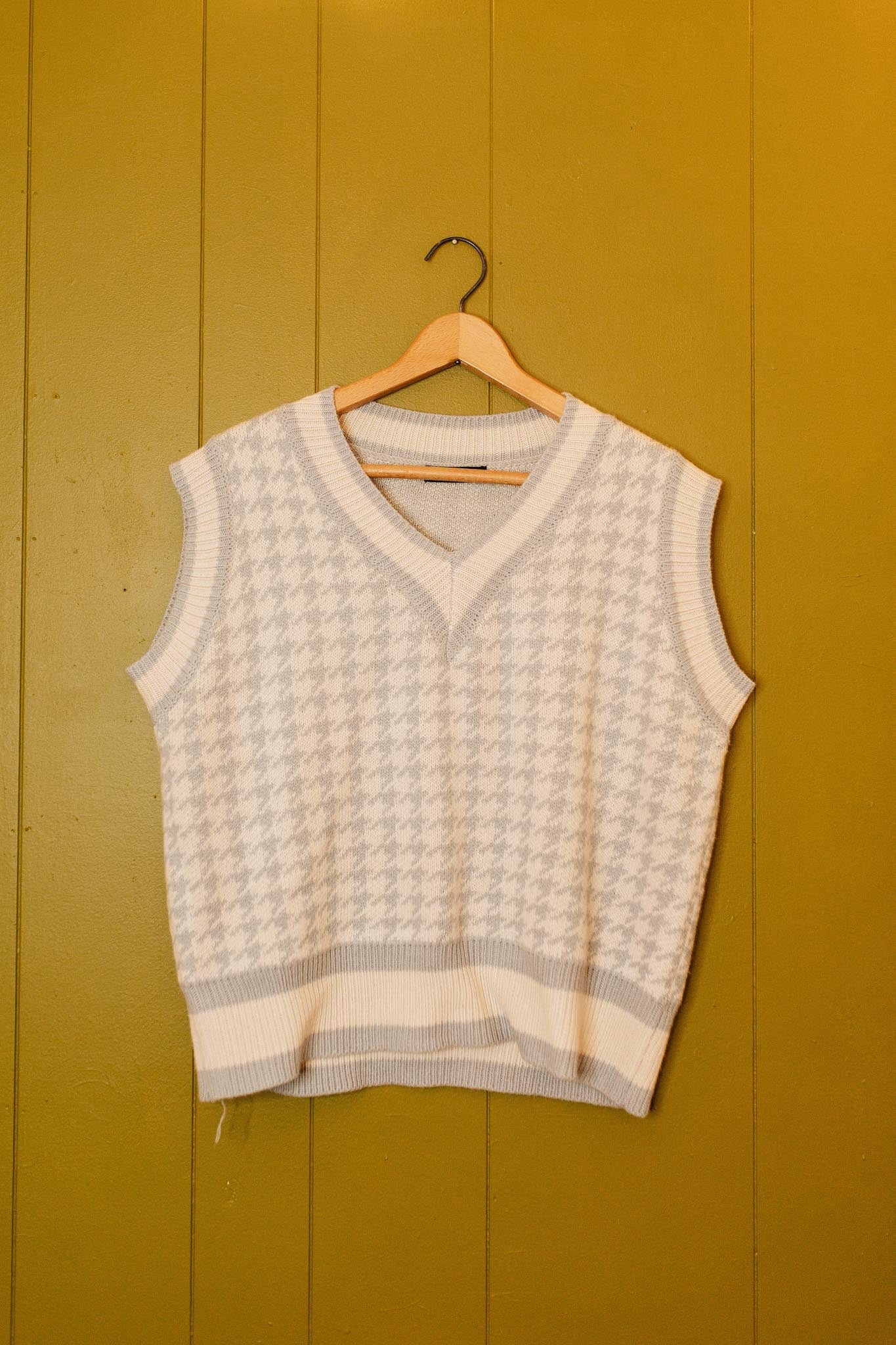 Houndstooth Vest