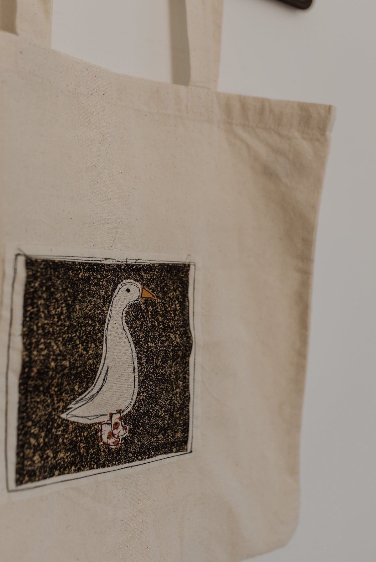 Goose Patched Tote Bag
