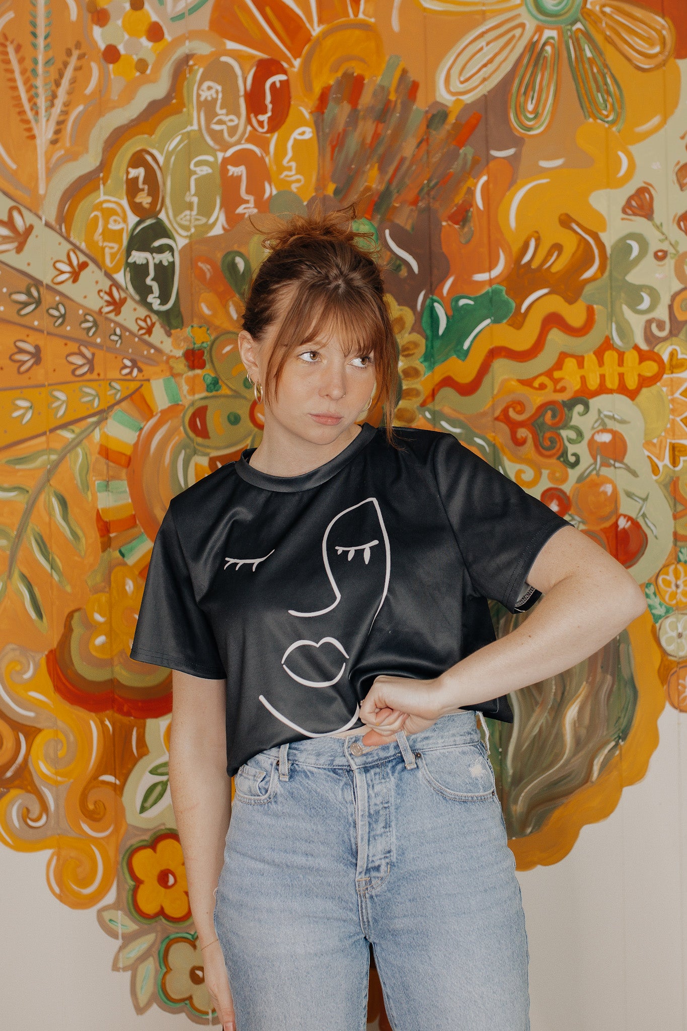 Lined Face Tee