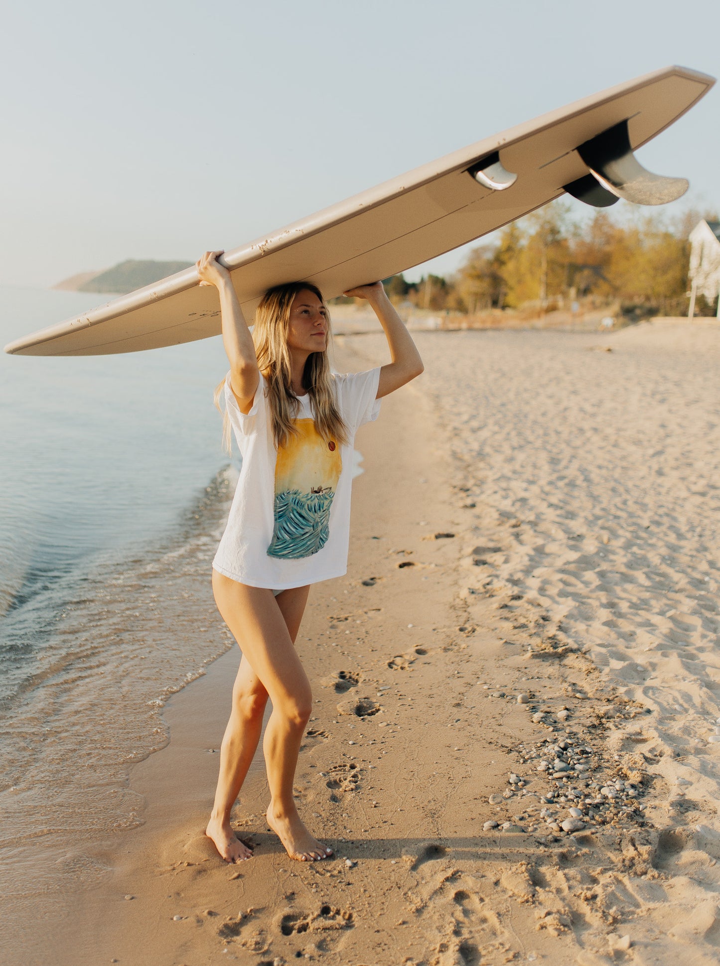 Surfing To The Sun Tee