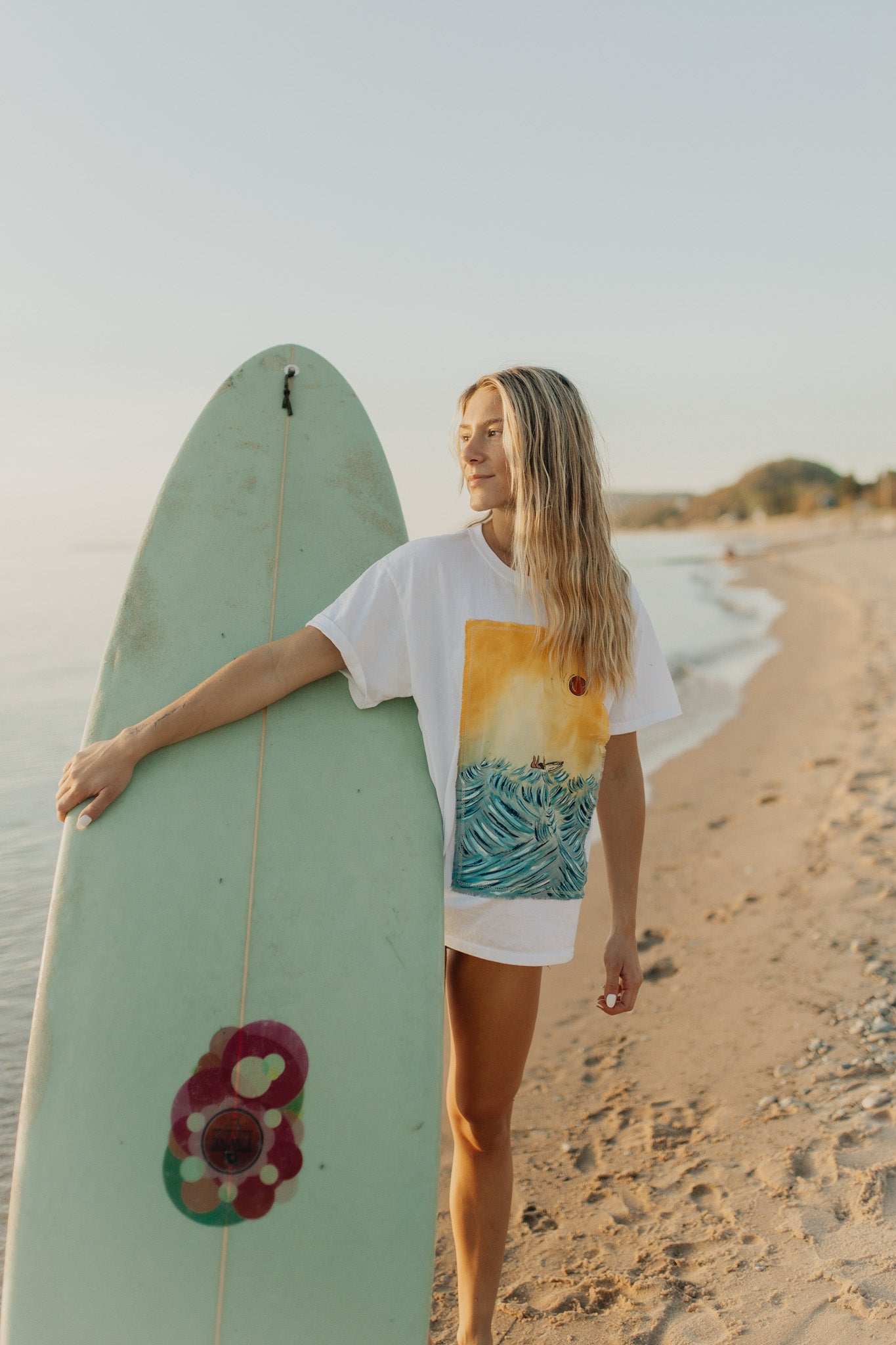 Surfing To The Sun Tee