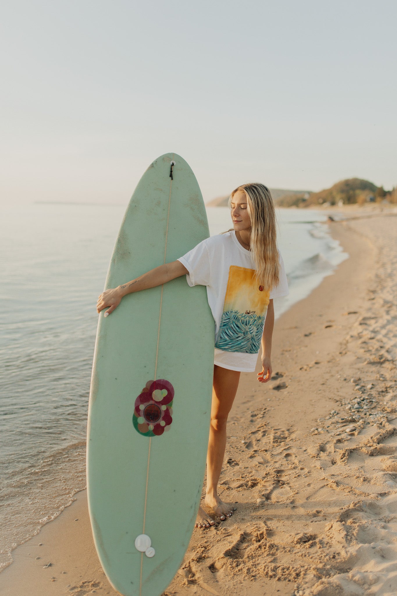 Surfing To The Sun Tee