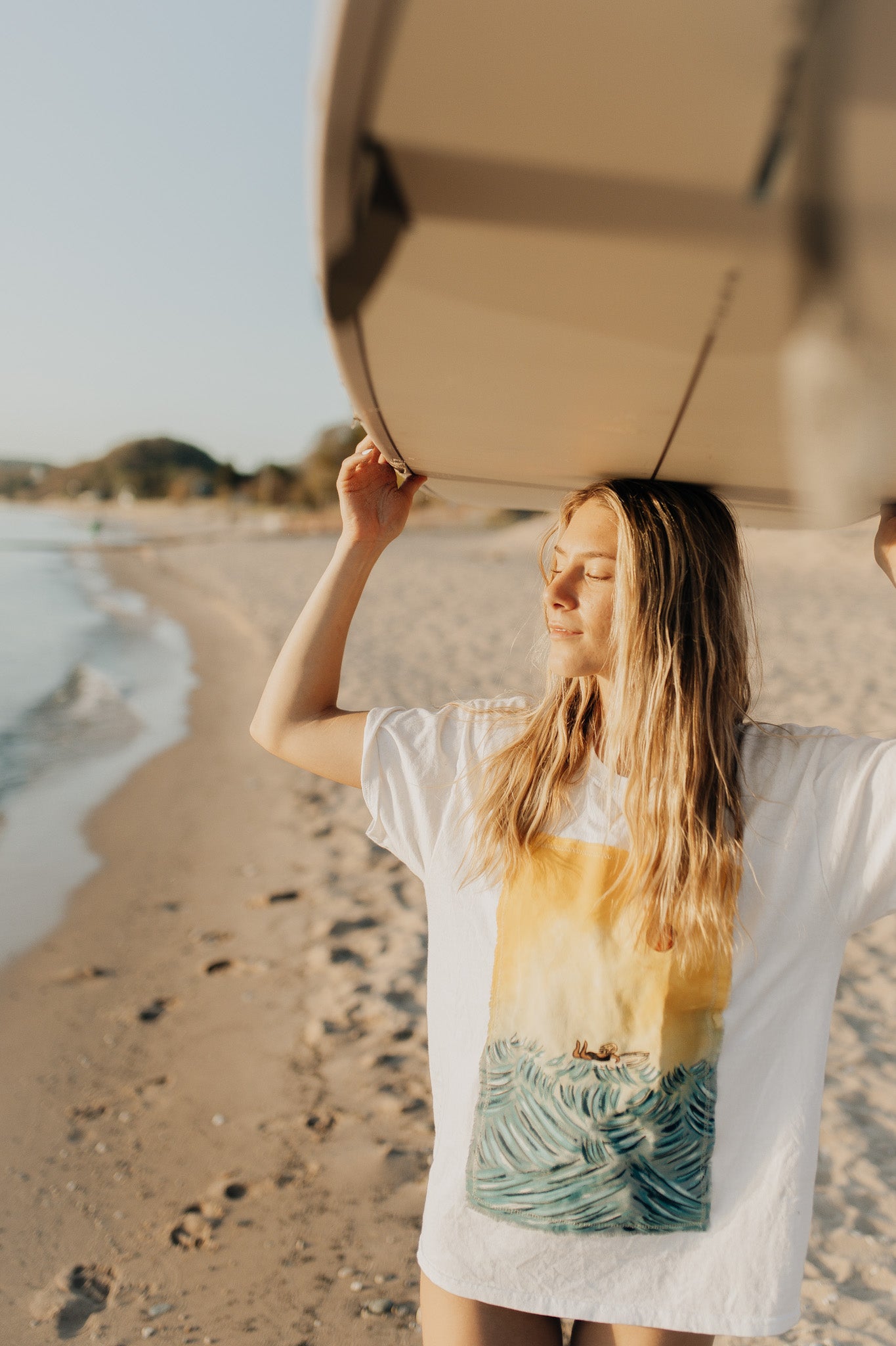 Surfing To The Sun Tee