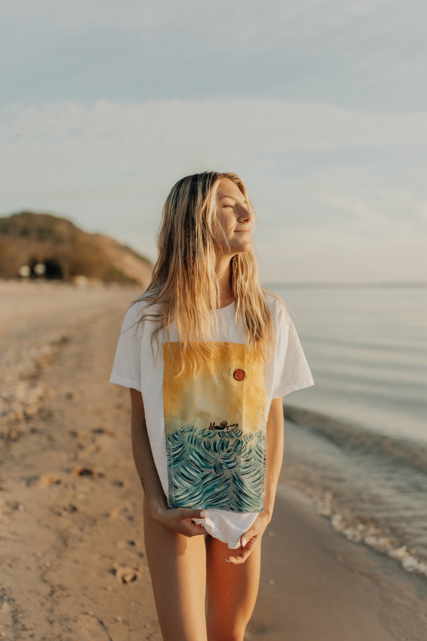 Surfing To The Sun Tee