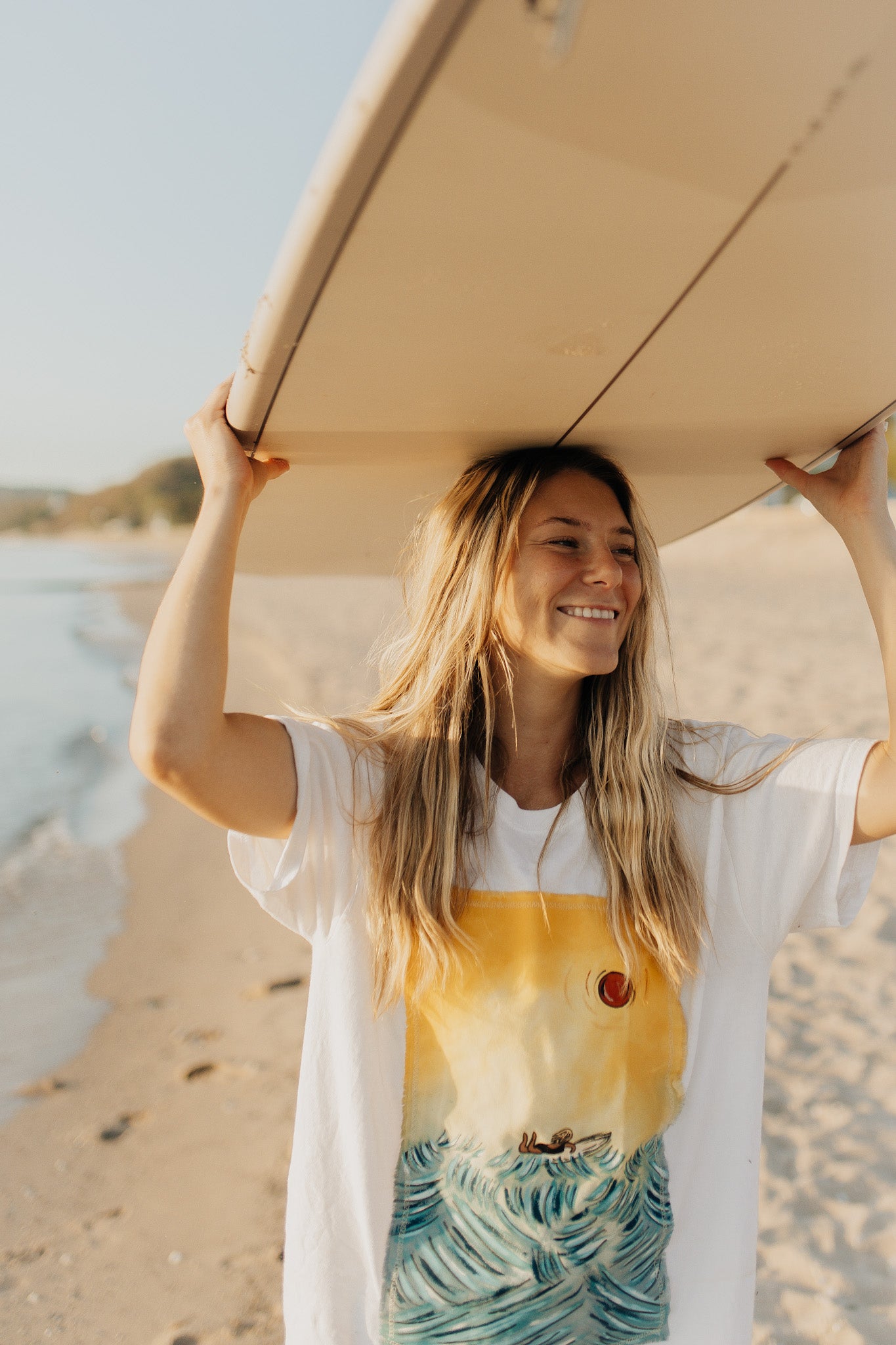 Surfing To The Sun Tee