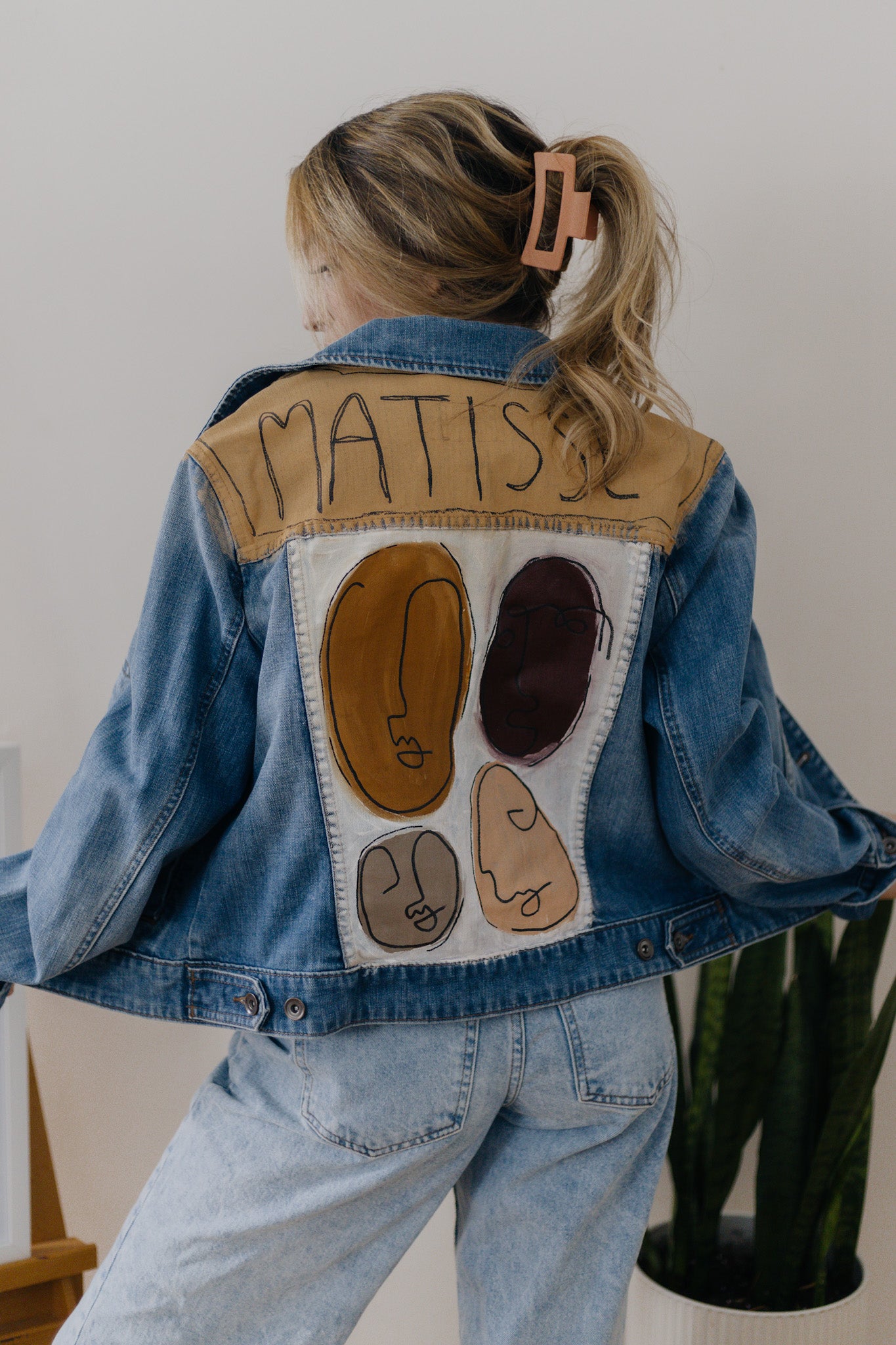 Neutral Tone Face Jacket