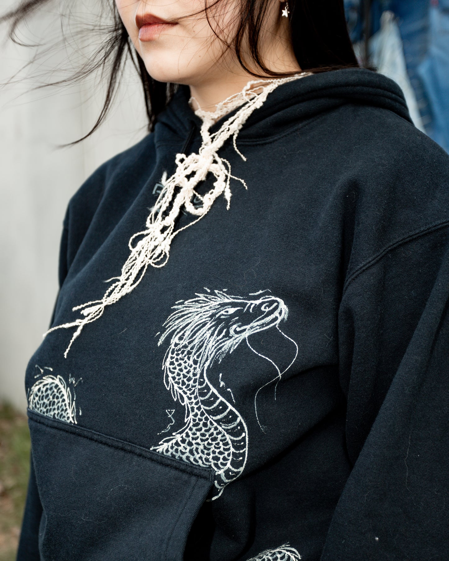 Dragon scale hoodie