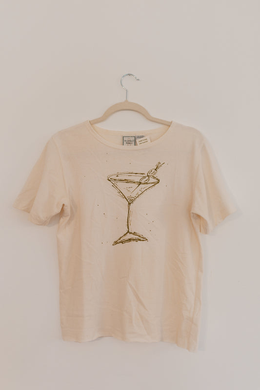 Martini Cream Tee