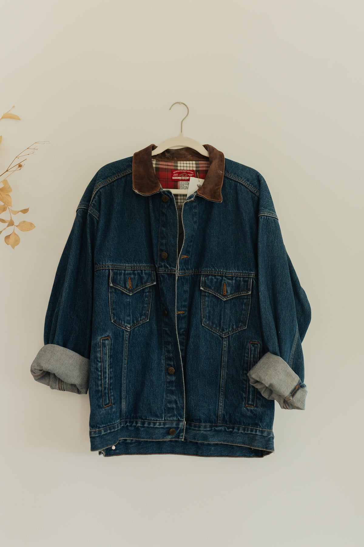 Horse Patched Jean Jacket