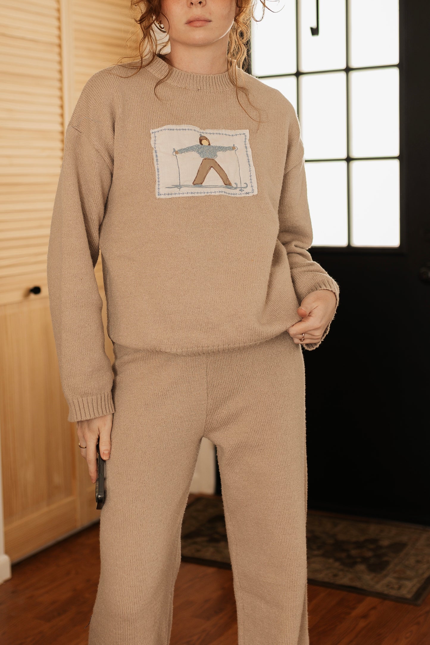 Ski girl lounge set