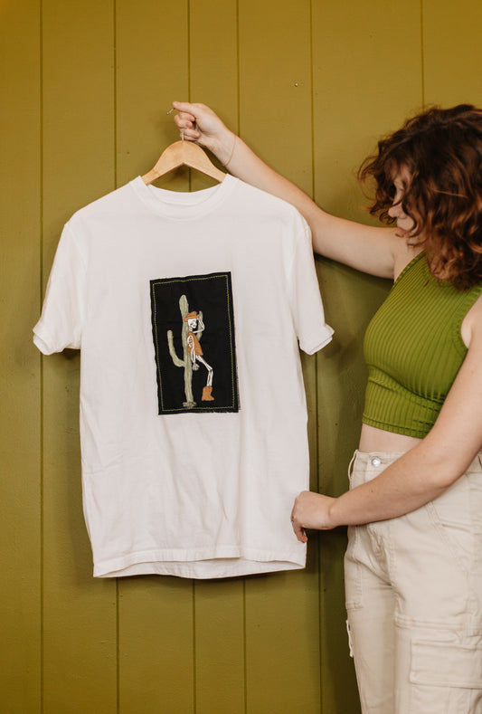 Skeleton Cowboy Tee