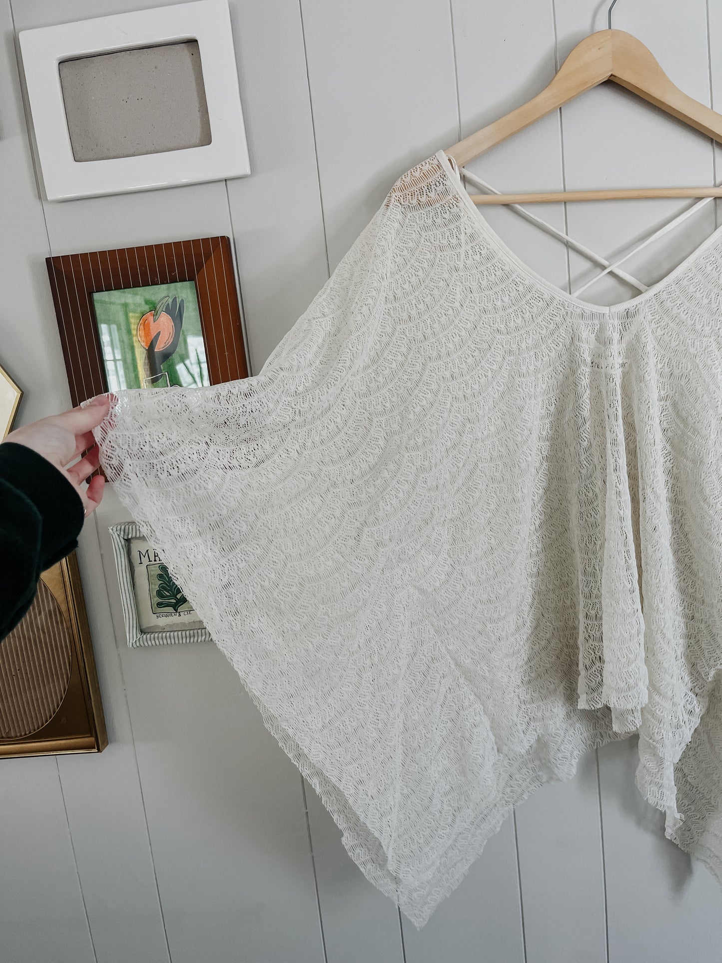Lace Flowy Top