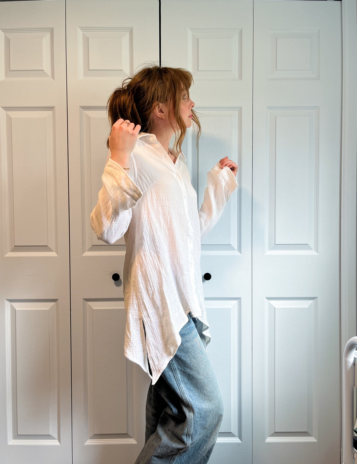 White Button Up