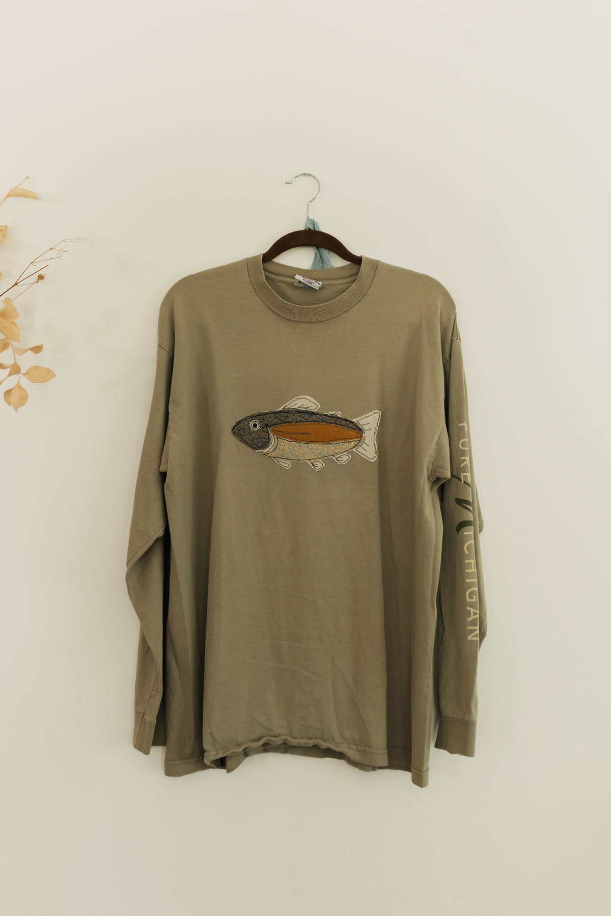 Fish Patched Michigan Long sleeve