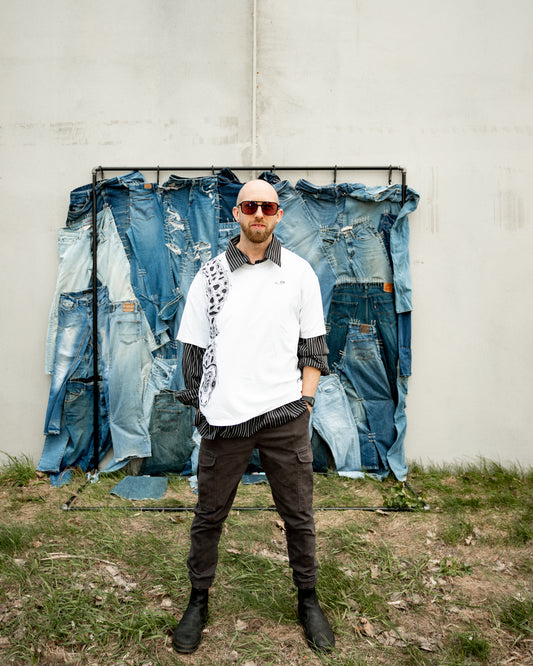 White Snake Tee