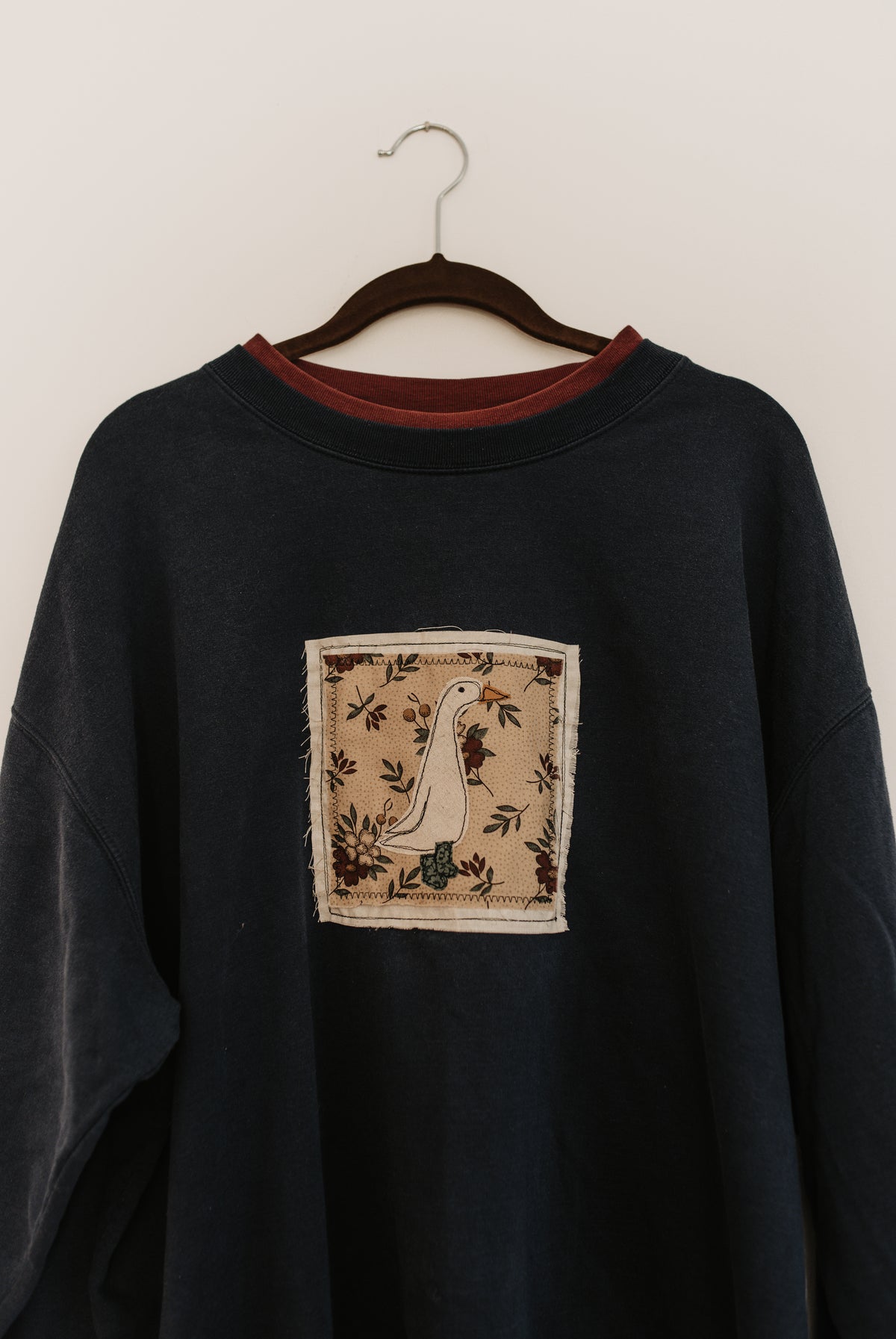 Goose Patched Navy Crew