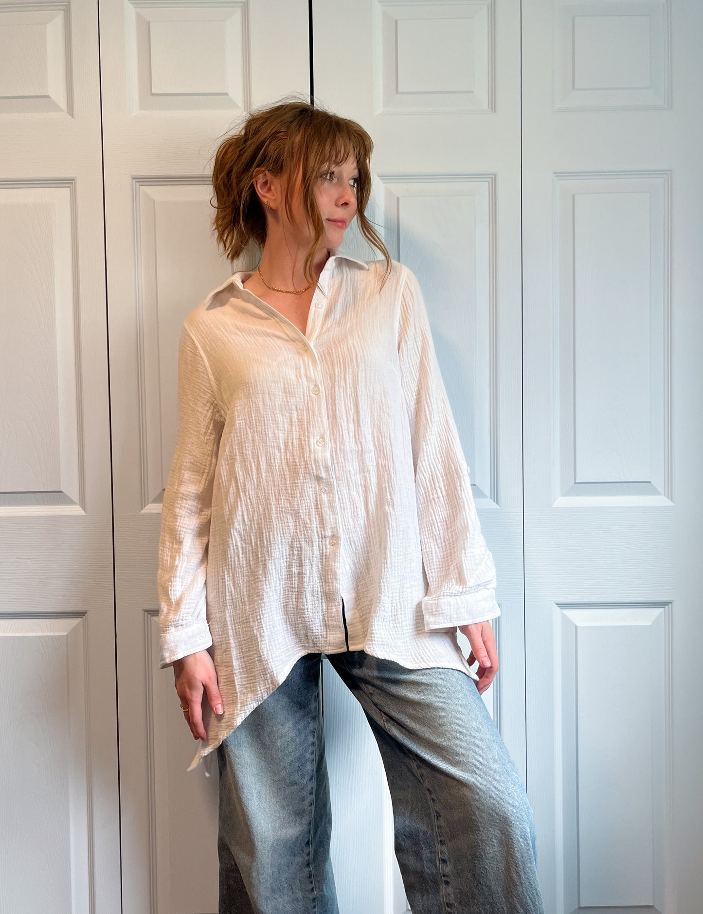 White Button Up