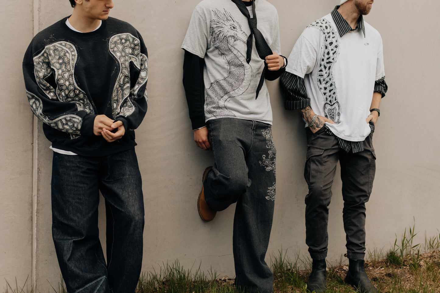 White Snake Tee