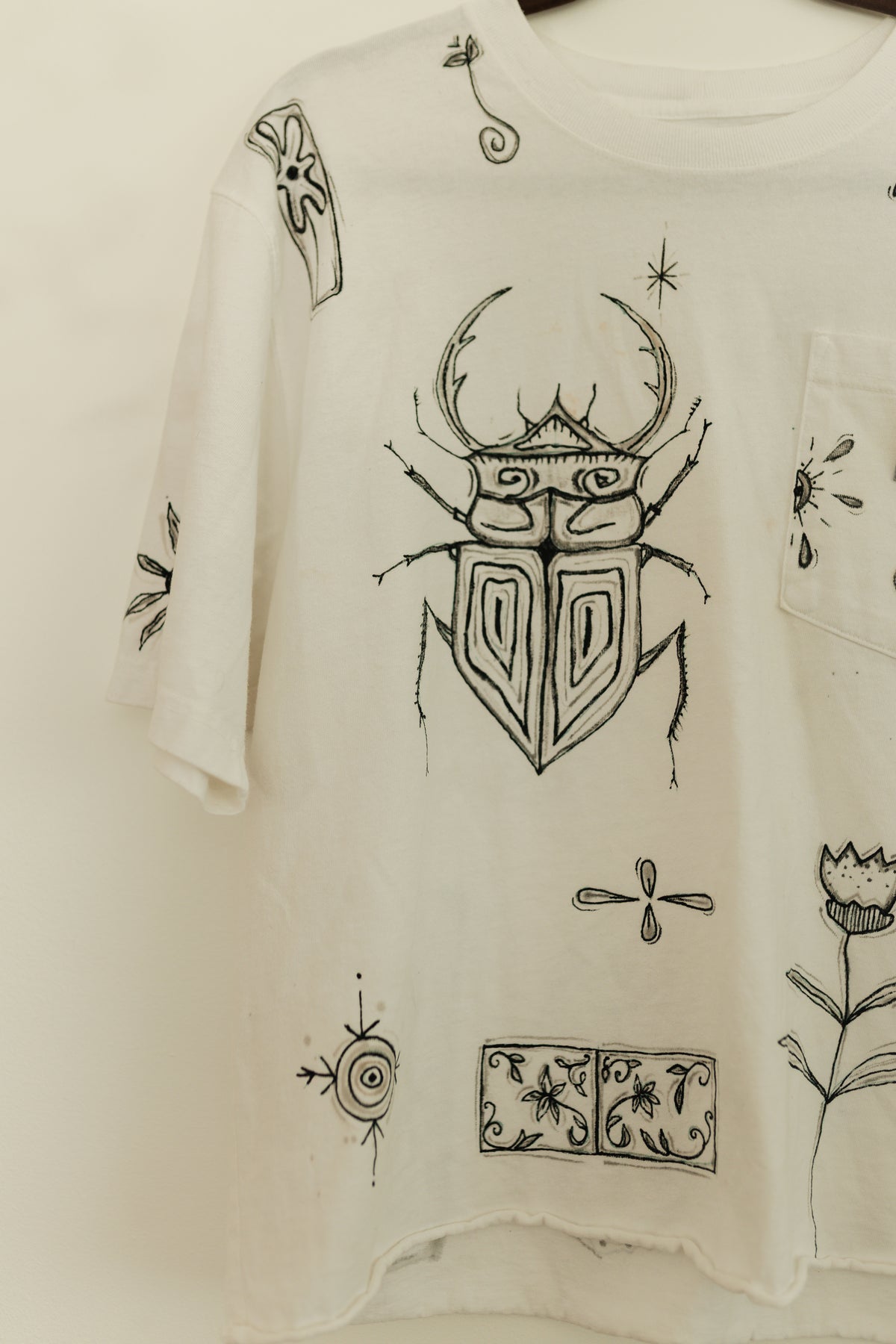 W&B Carhartt painted Tee