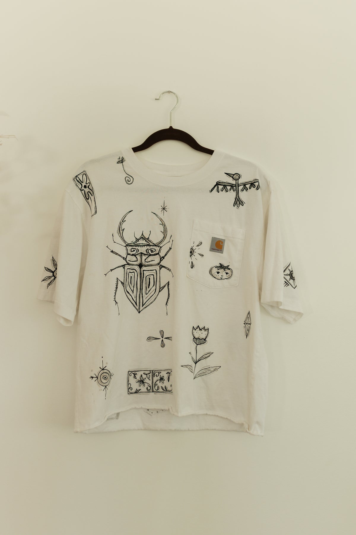 W&B Carhartt painted Tee