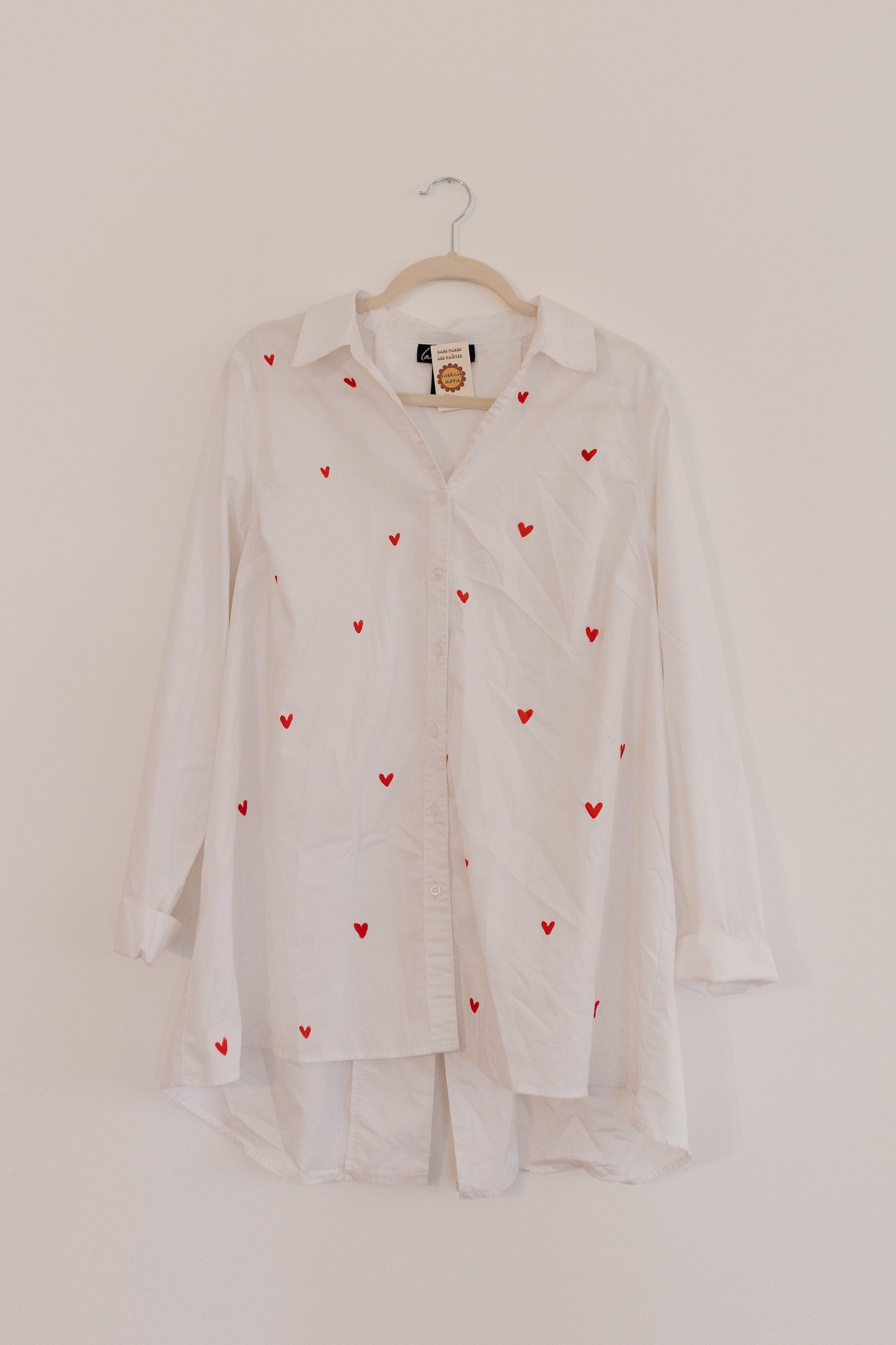 Heart Button Up