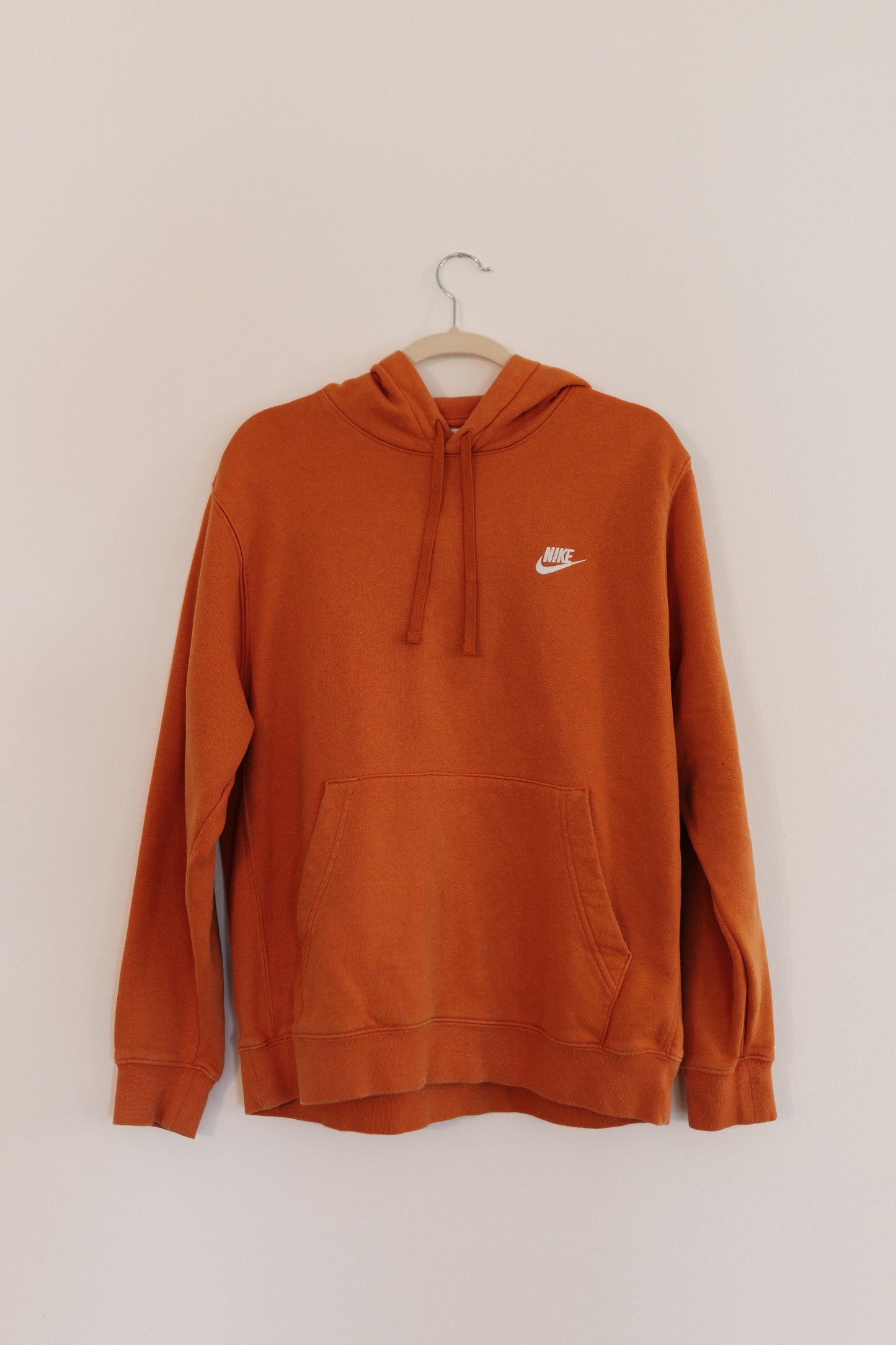 Orange Nike flower hoodie