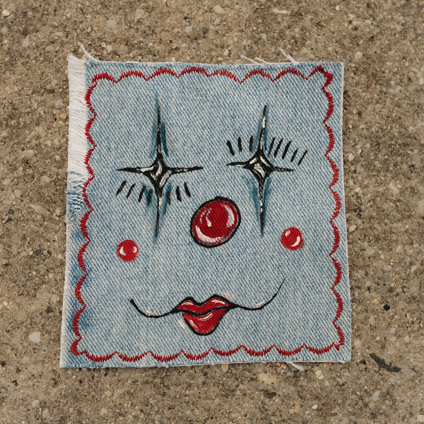 Clown Face Patch