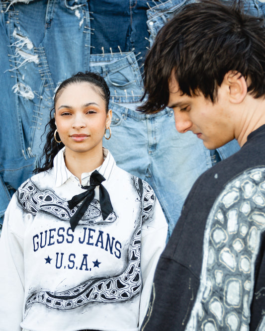 Snake Guess Jeans Crew