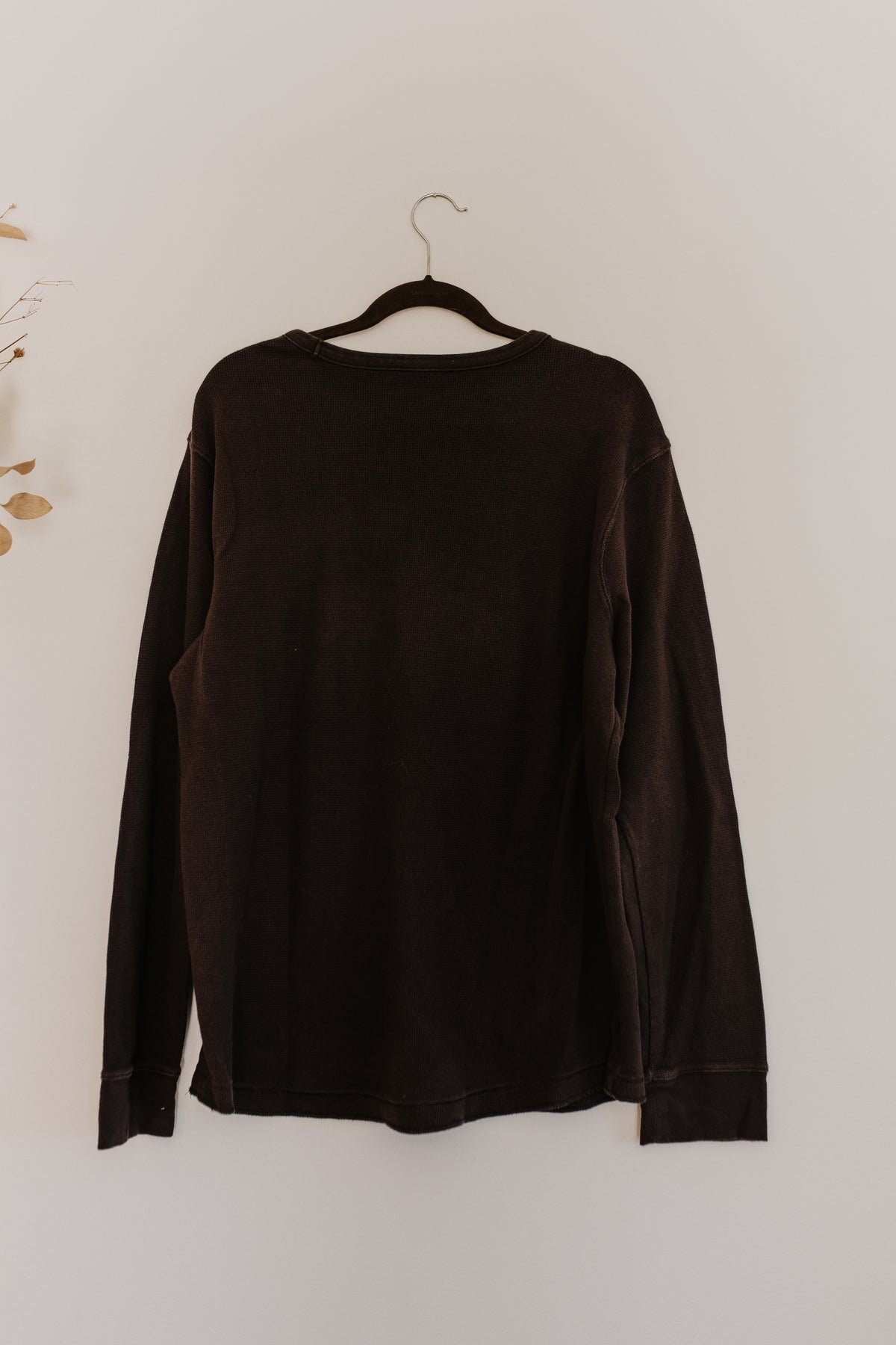 Fish Patched Brown Long Sleeve