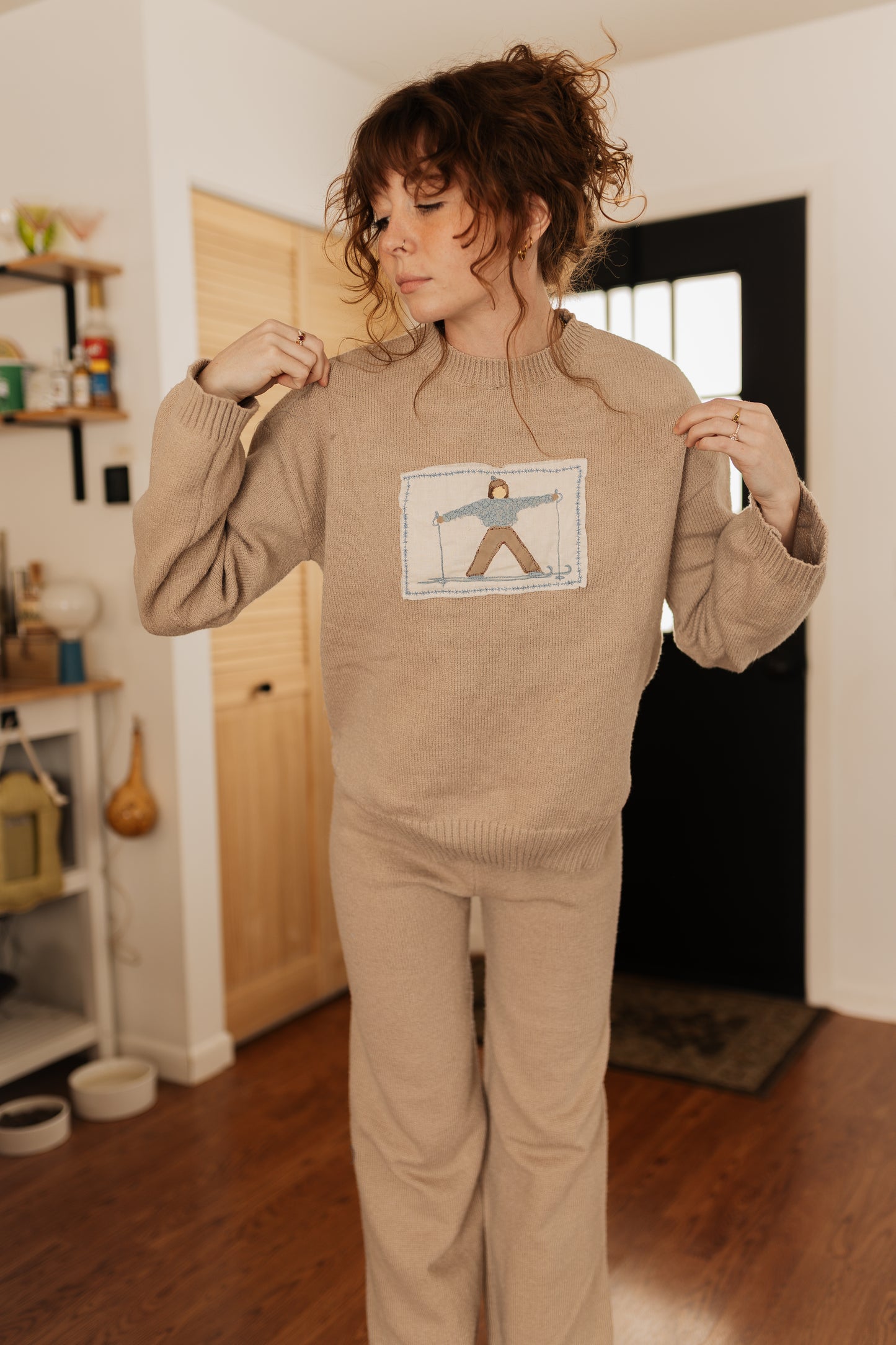 Ski girl lounge set