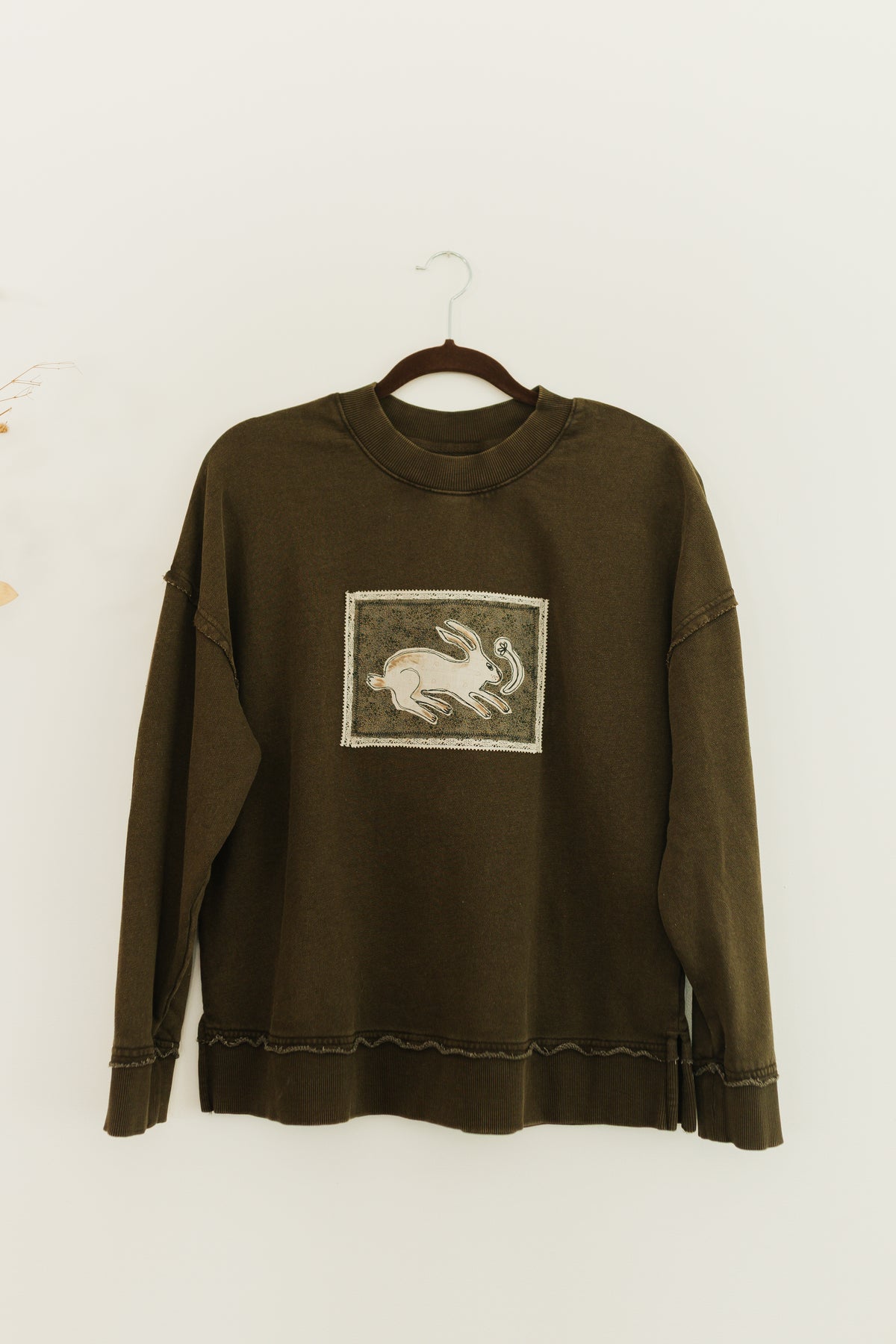 Bunny Patched Green Top