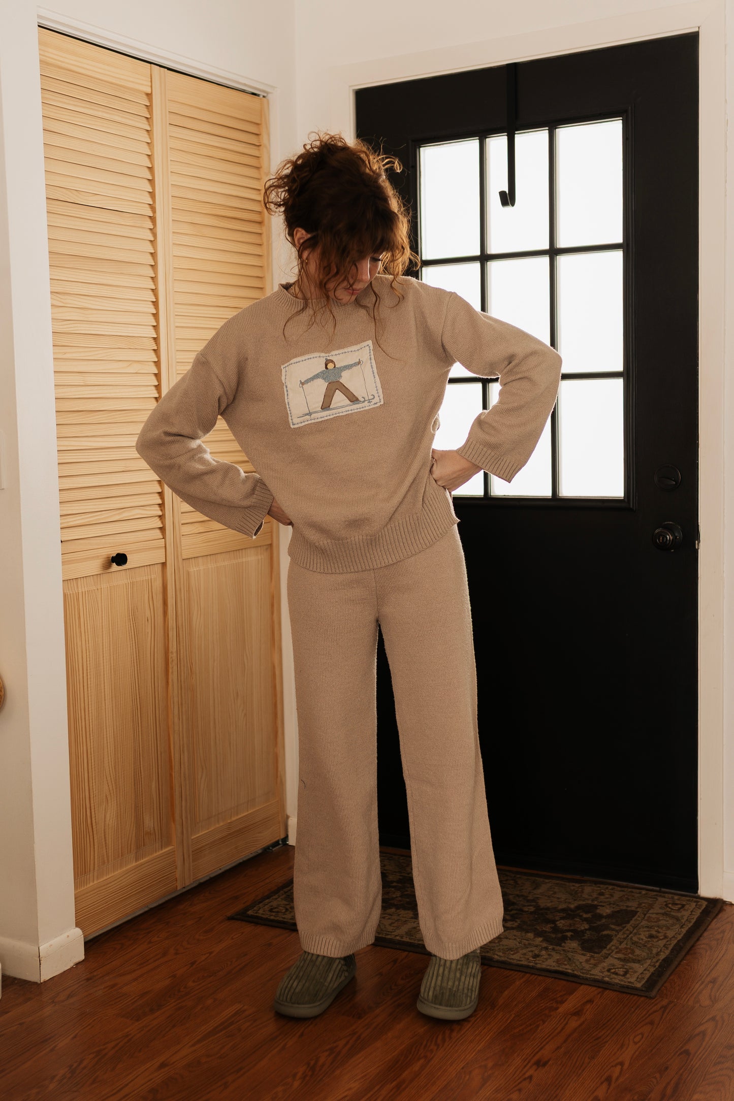 Ski girl lounge set