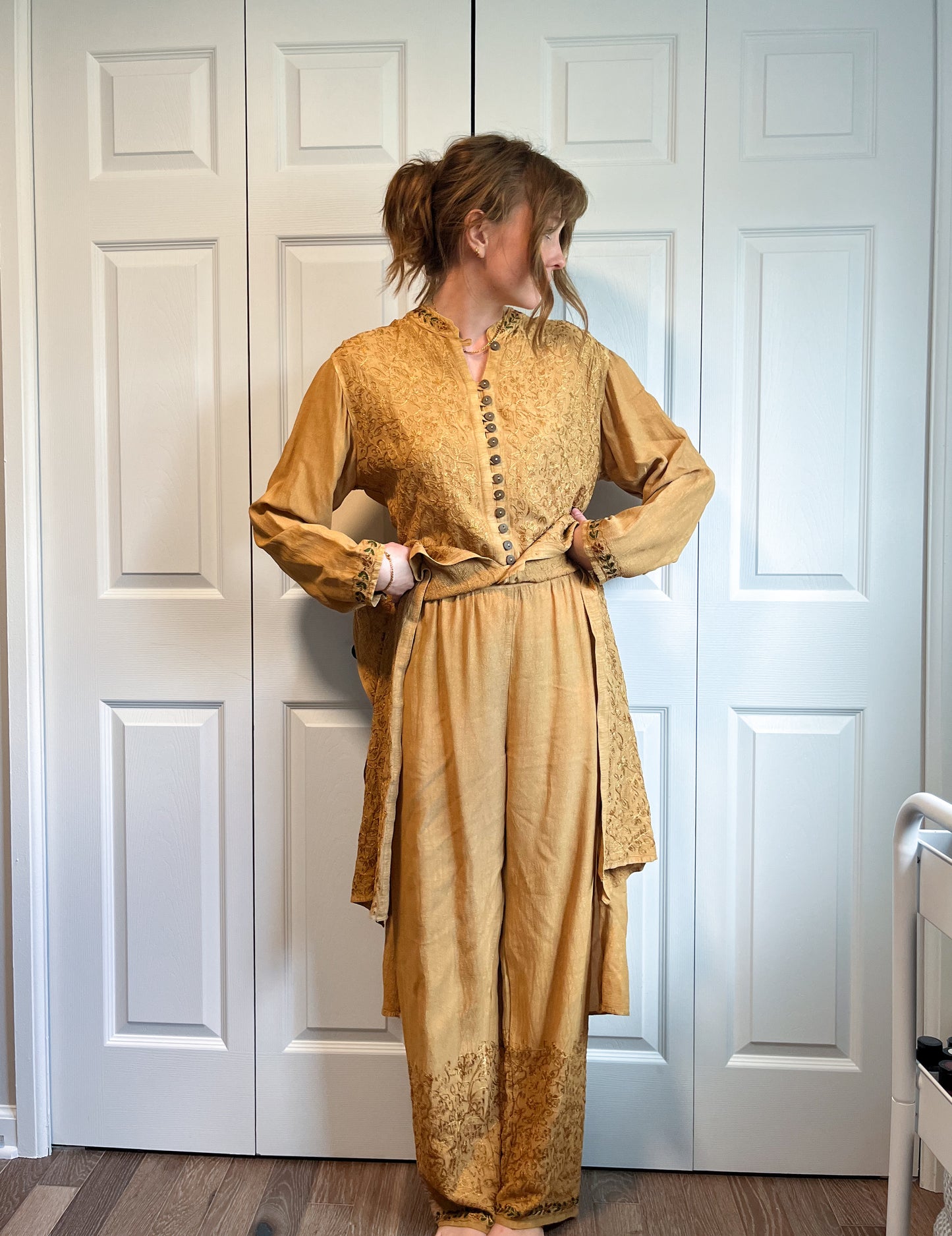 Tan Tunic & Matching Pants
