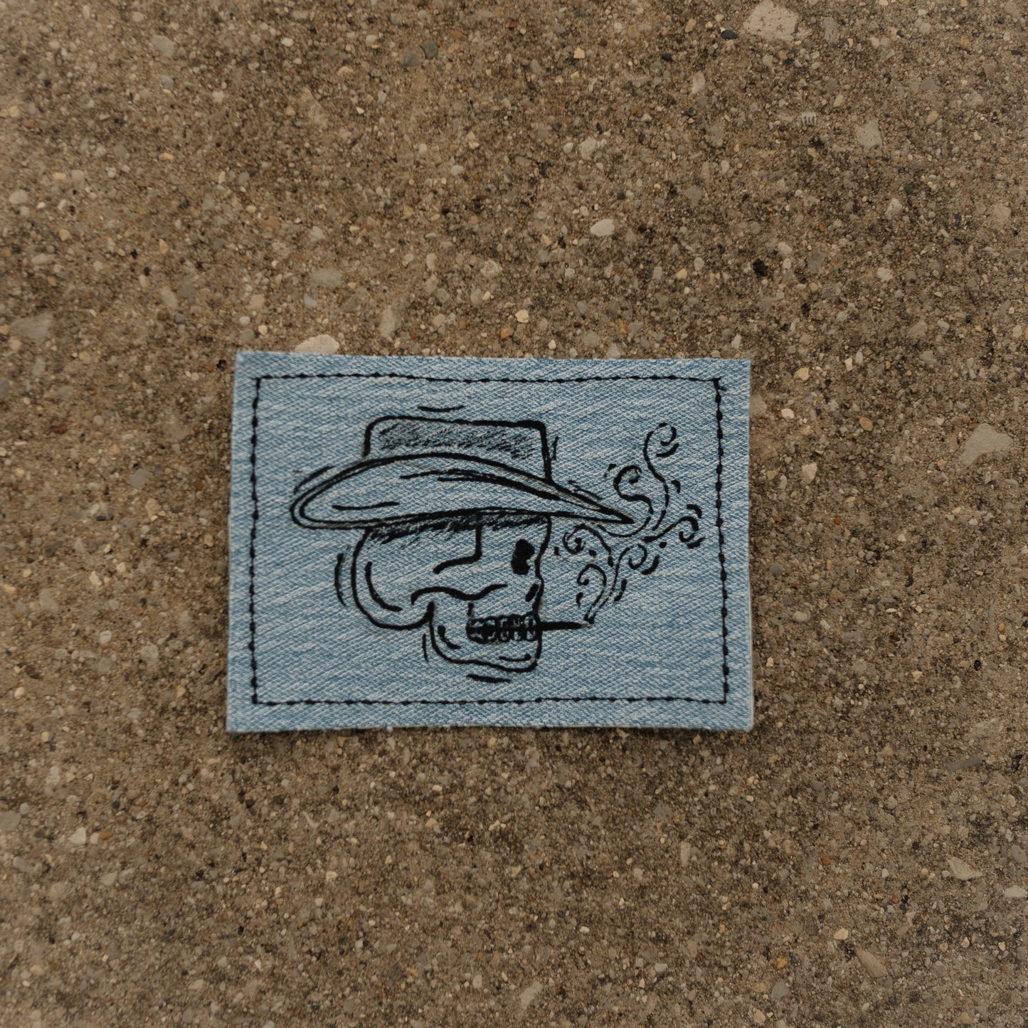Cowboy Skull Patch