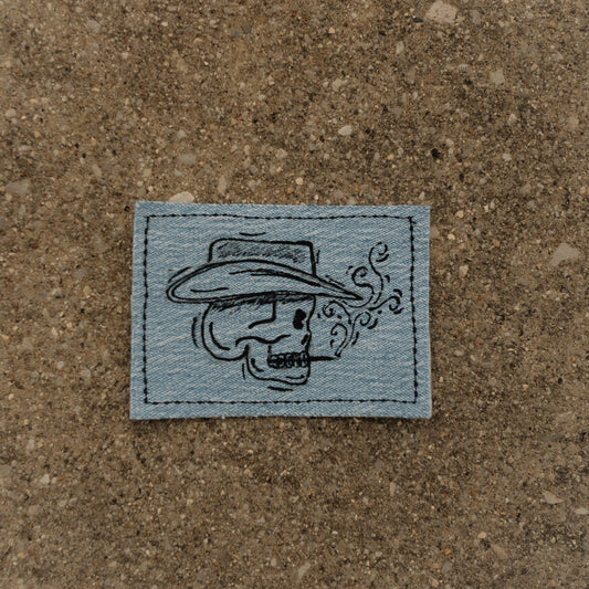 Cowboy Skull Patch