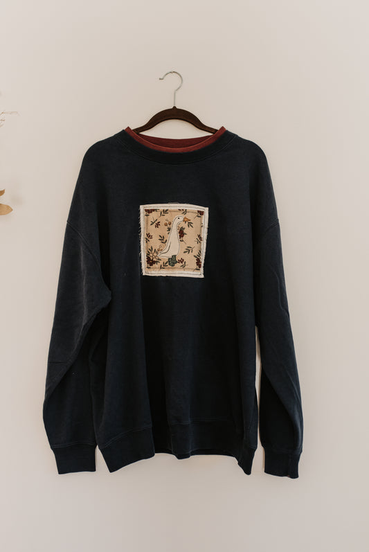 Goose Patched Navy Crew