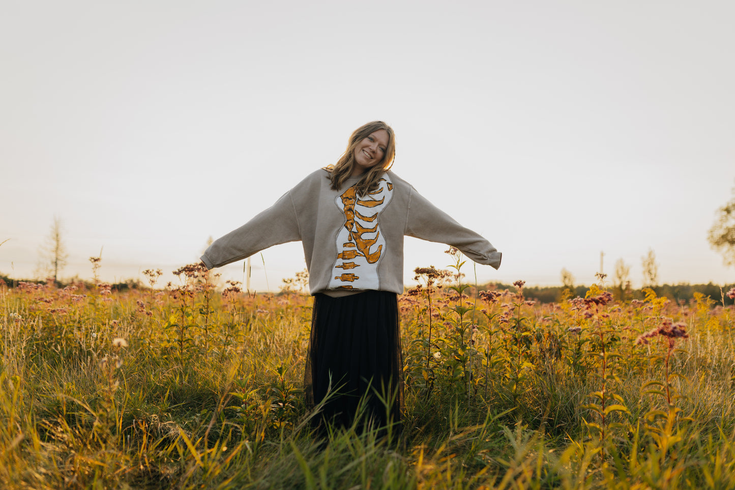 Skeleton Crewneck