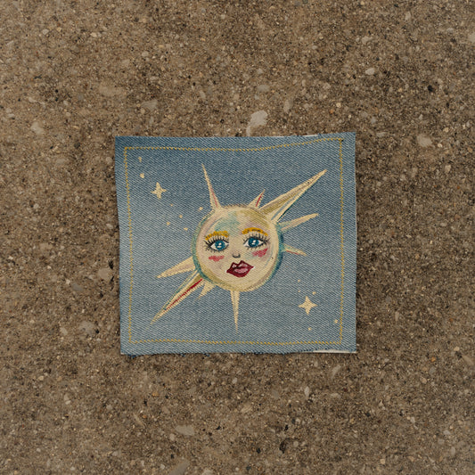 Pastel Sun Burst Patch
