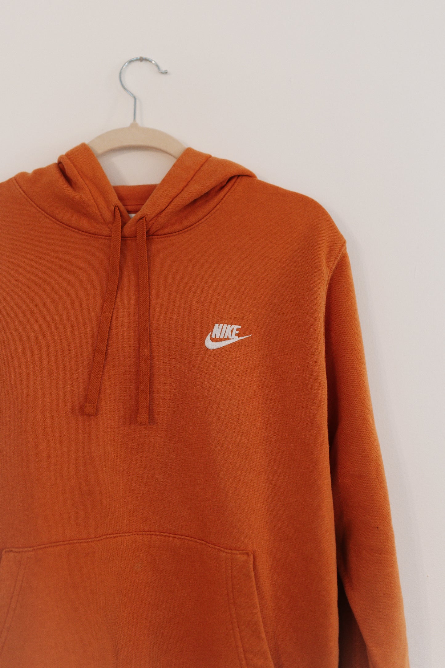 Orange Nike flower hoodie