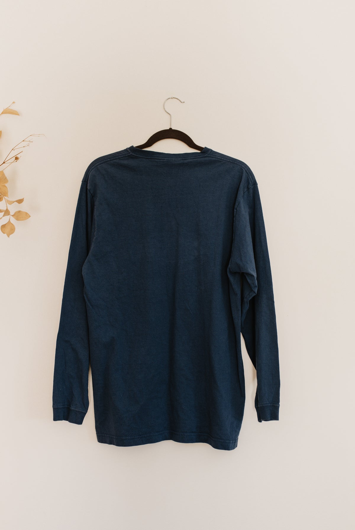 Fish Patched Blue Long Sleeve