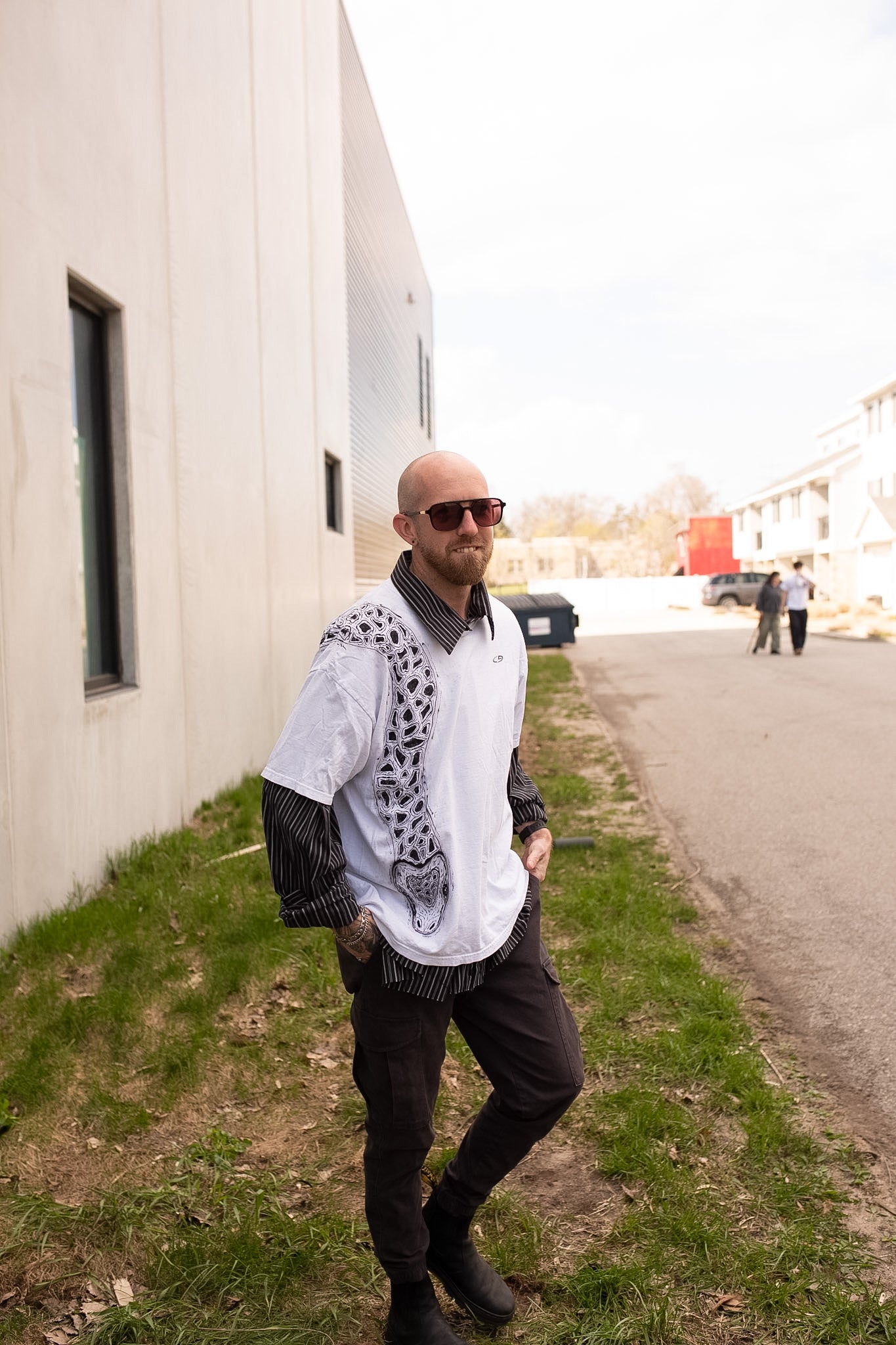 White Snake Tee
