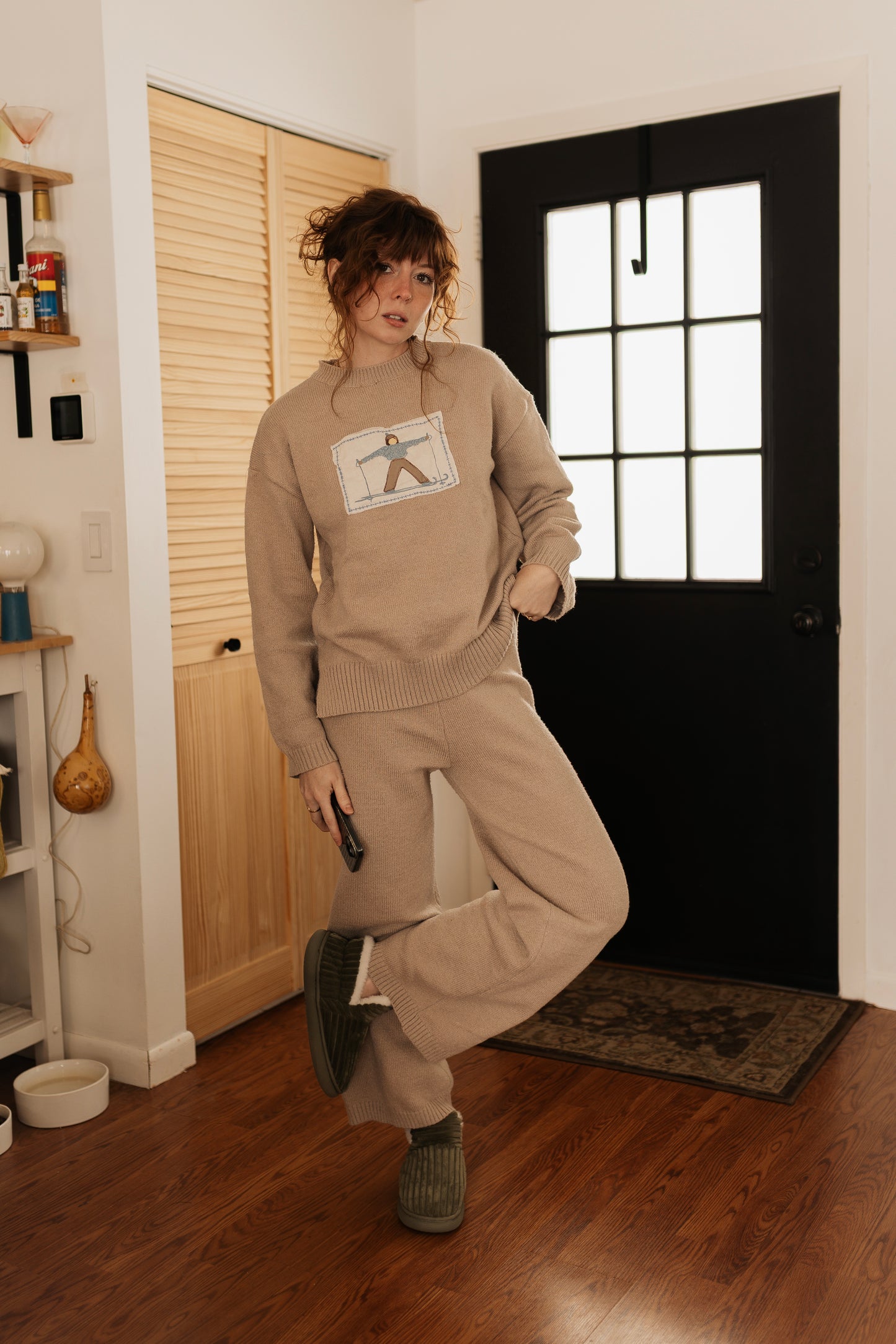 Ski girl lounge set