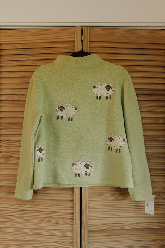 Green Sheep Long Sleeve