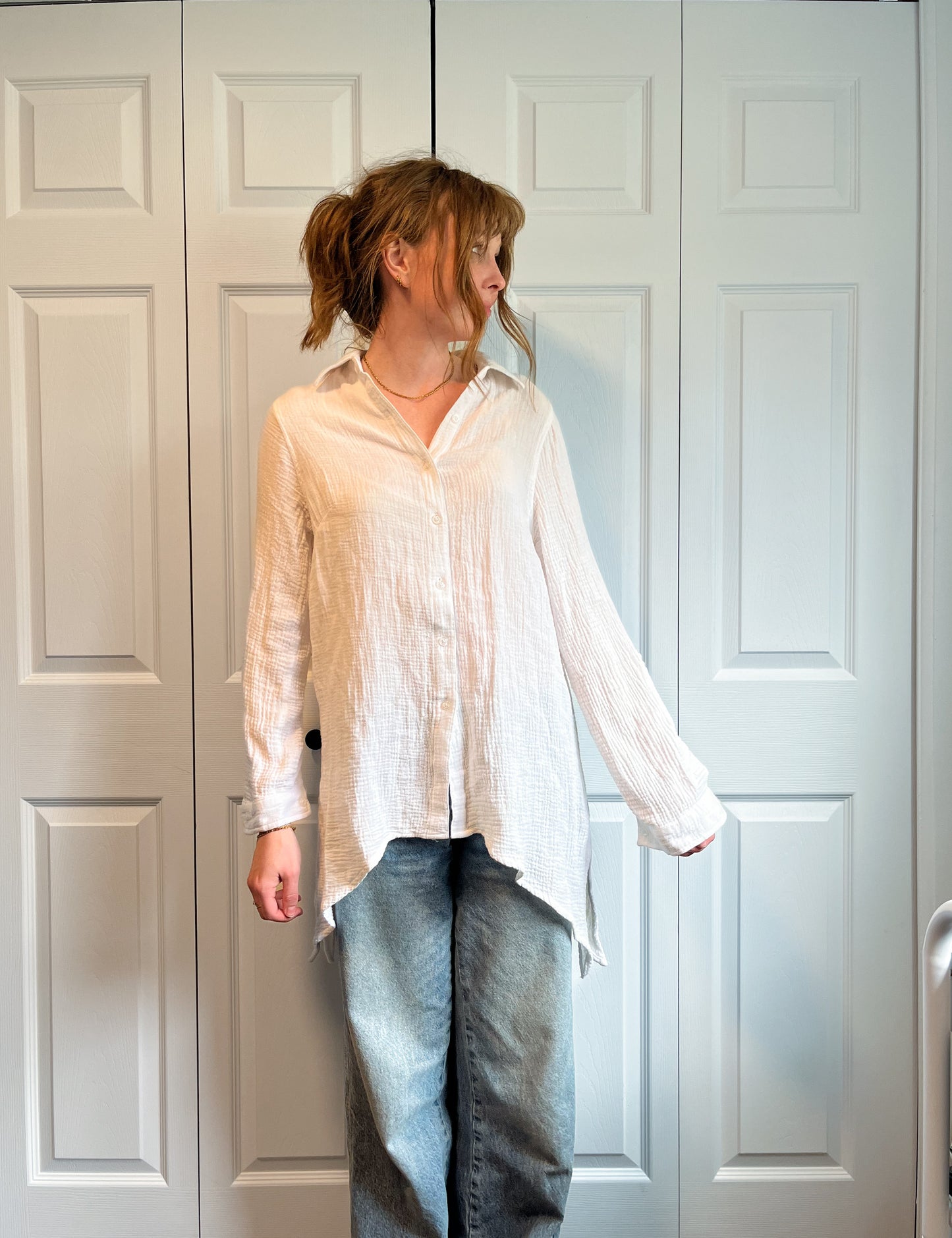 White Button Up