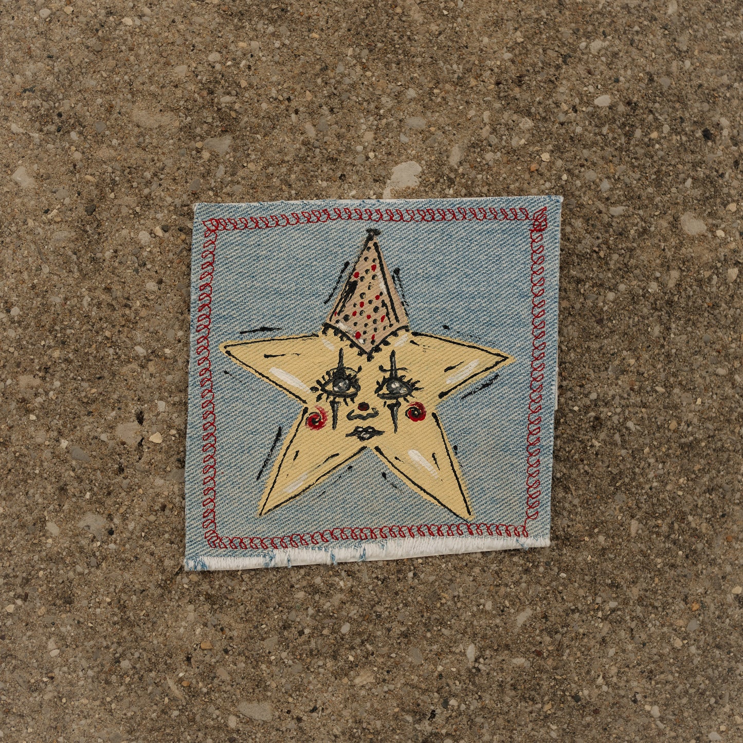 Clown Star Patch