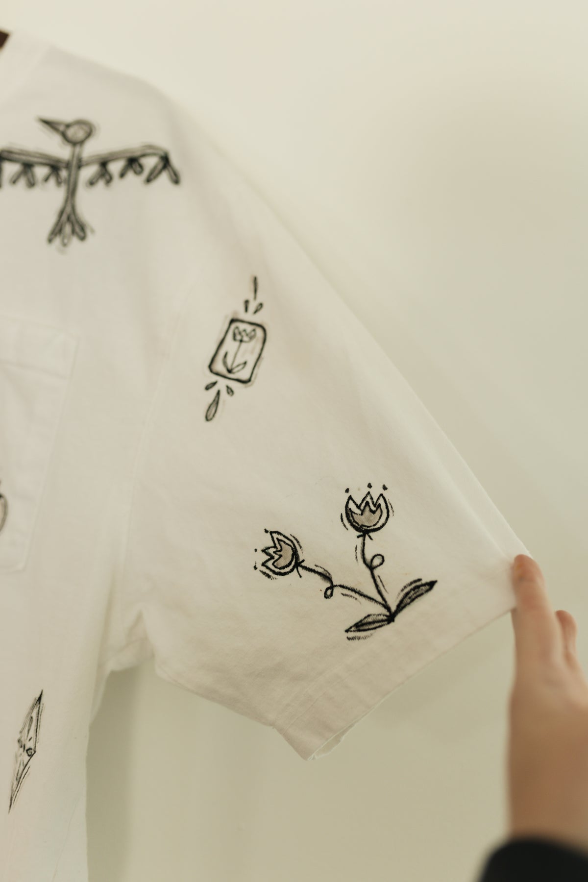 W&B Carhartt painted Tee