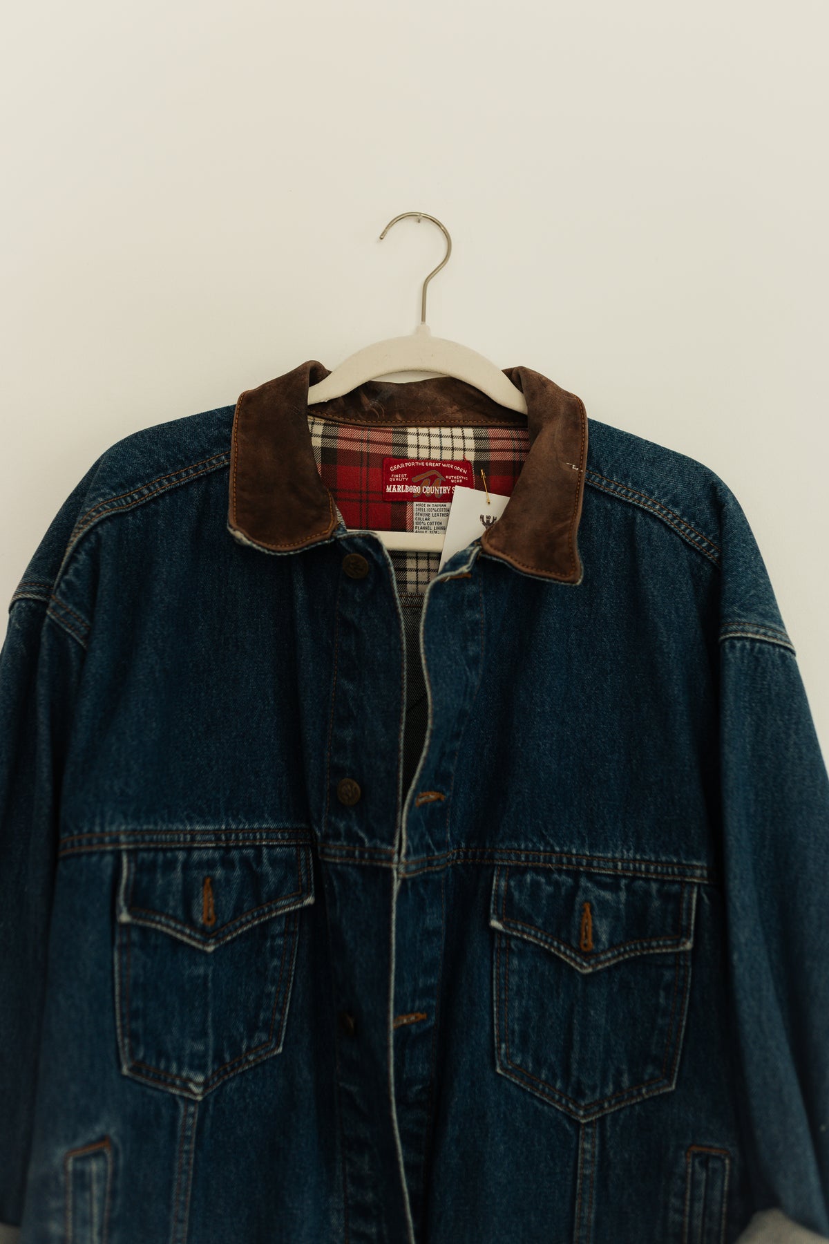 Horse Patched Jean Jacket